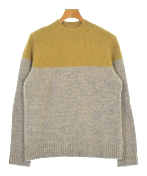 DRIES VAN NOTEN ドリスヴァンノッテンニット・セーター メンズ S 薄墨色系x洋芥子等(雑ぜ合わせる)【中古】【古着】