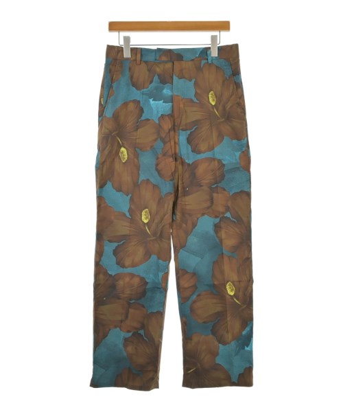 DRIES VAN NOTEN ドリスヴァンノッテンパンツ（その他） メンズ 44(S位) 茶x青系(花柄)【中古】【古着】