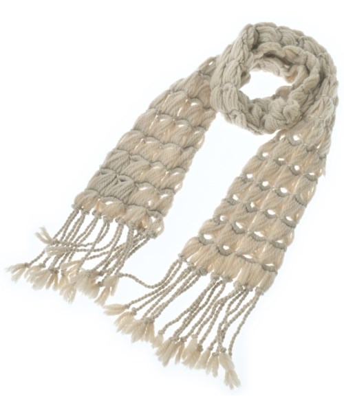 DRIES VAN NOTEN ドリスヴァンノッテン マフラー レディース - ベージュ 【中古】【古着】 13,072円
