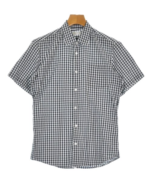 DRIES VAN NOTEN ドリスヴァンノッテン カジュアルシャツ メンズ 44(S位) 白x黒(チェック) 【中古】【古着】