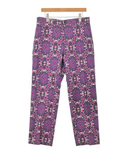 DRIES VAN NOTEN ドリスヴァンノッテンスラックス メンズ 50(XL位) 紫xサクラ色x黒等(総柄)【中古】【古着】