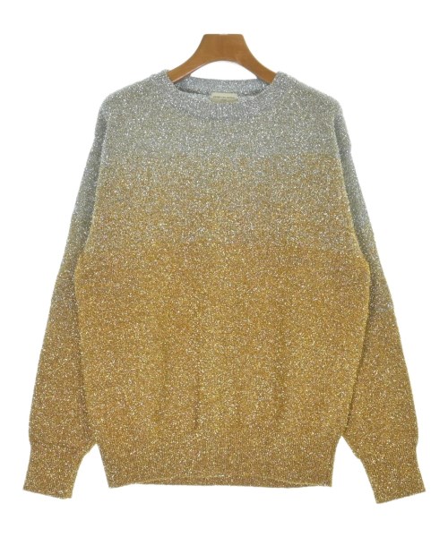 DRIES VAN NOTEN ドリスヴァンノッテンニット・セーター レディース S しろがね色xゴールド【中古】【古着】