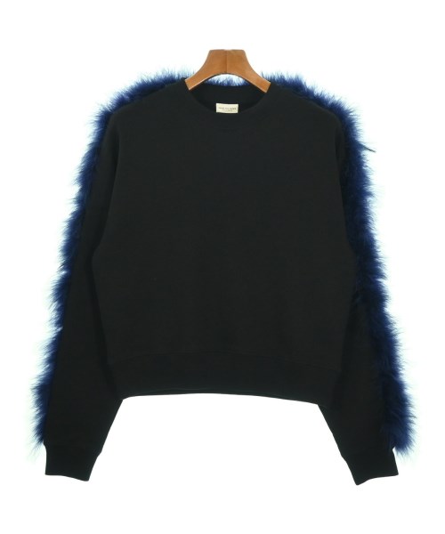 DRIES VAN NOTEN ドリスヴァンノッテンスウェット レディース XS 黒x青【中古】【古着】