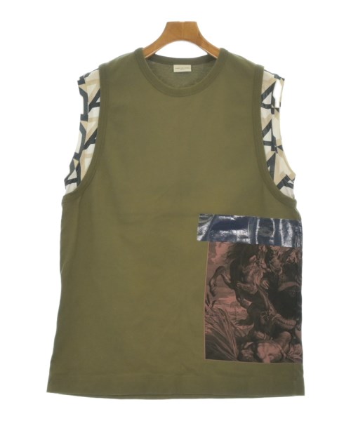 DRIES VAN NOTEN ドリスヴァンノッテンタンクトップ メンズ M カーキ【中古】【古着】