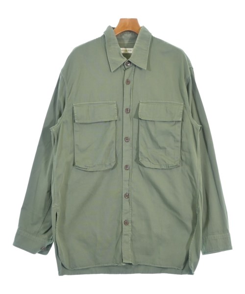 DRIES VAN NOTEN ドリスヴァンノッテンカジュアルシャツ メンズ S カーキ【中古】【古着】