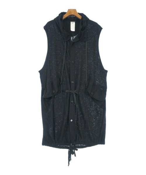 ANN DEMEULEMEESTER アンドゥムルメステールベスト メンズ S 黒【中古】【古着】｜RAGTAG（ブランド古着のラグタグ）