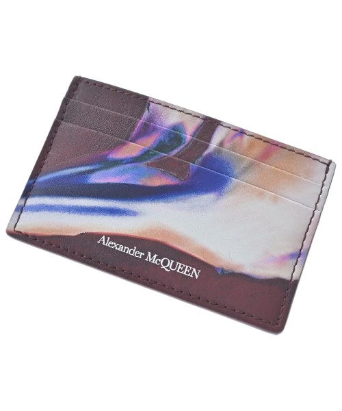 ALEXANDER MCQUEEN アレキサンダーマックイーン カードケース レディース - 赤x白x青等 【中古】【古着】