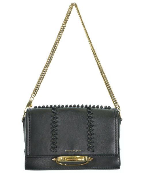 ALEXANDER MCQUEEN アレキサンダーマックイーンショルダーバッグ レディース - 黒【中古】【古着】