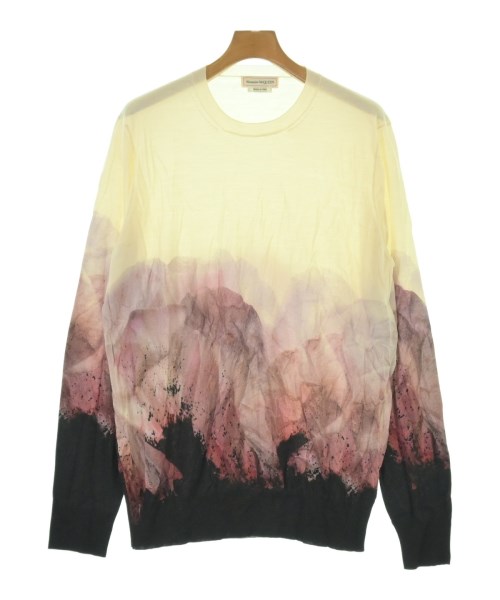 ALEXANDER MCQUEEN アレキサンダーマックイーンニット・セーター メンズ XL 白x赤x黒等【中古】【古着】|RAGTAG(ブランド古着のラグタグ)