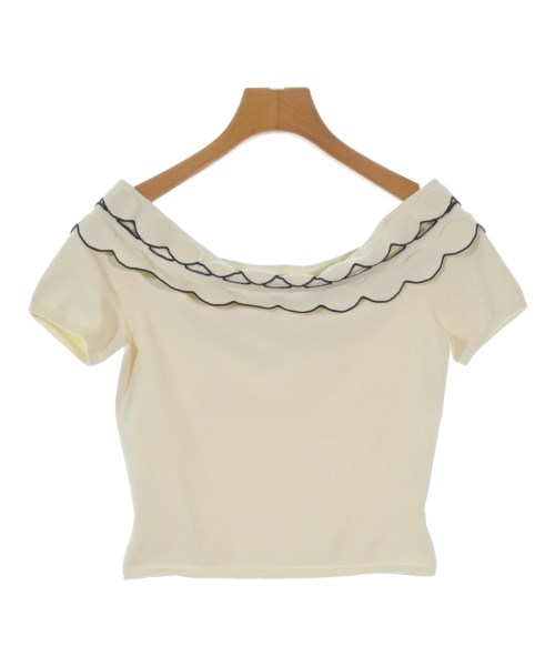 ALEXANDER MCQUEEN アレキサンダーマックイーン ニット・セーター レディース -(XS位) アイボリー 【中古】【古着】