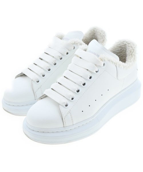 ALEXANDER MCQUEEN アレキサンダーマックイーンスニーカー レディース EU37(23.5糎位) 白【中古】【古着】