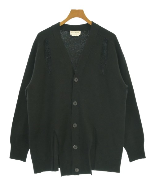 ALEXANDER MCQUEEN アレキサンダーマックイーンカーディガン メンズ M 黒【中古】【古着】