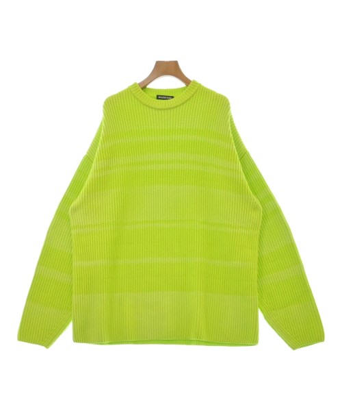 BALENCIAGA バレンシアガニット・セーター メンズ XS 黄緑【中古】【古着】