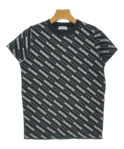 ［極美品］バレンシアガ　レディース　Tシャツ　ブラック BALENCIAGA バレンシアガ Tシャツ 612966 TMVG7 8190 黒