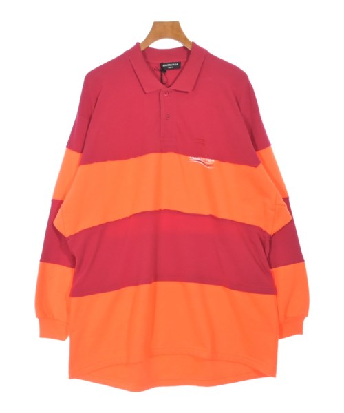 Tシャツ・カットソー BALENCIAGA SS25 Embroidery polo shirt (813299TRVW4 8065) BALENCIAGA - Intertwined polo shirt | Leam Roma - Luxury