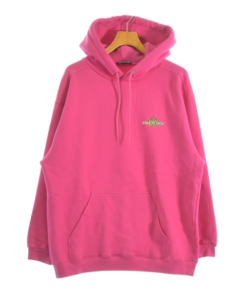 BALENCIAGA バレンシアガ パーカー メンズ M ピンク 【中古】【古着】