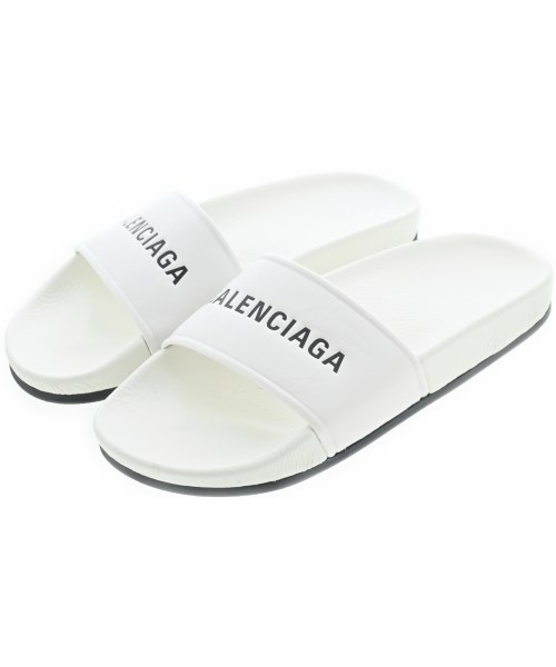 BALENCIAGA バレンシアガ サンダル レディース EU36(22.5cm位) 白 【中古】【古着】