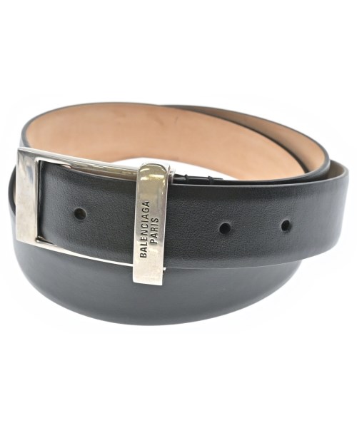 楽天市場】K BALENCIAGA ロゴベルト 505071 レザー ブラック メンズ