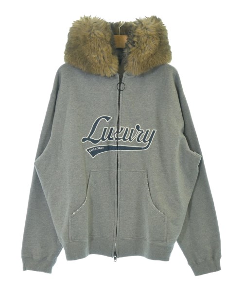 BALENCIAGA バレンシアガパーカー メンズ S 薄墨色【中古】【古着】