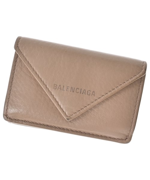 BALENCIAGA バレンシアガ財布・コインケース レディース - ベージュ【中古】【古着】｜RAGTAG（ブランド古着のラグタグ）