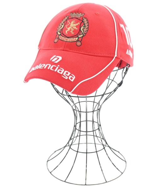 BALENCIAGA バレンシアガキャップ メンズ - 赤【中古】【古着】|RAGTAG(ブランド古着のラグタグ)