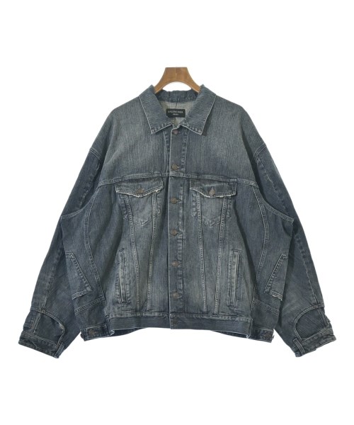 BALENCIAGA バレンシアガ デニムジャケット メンズ S インディゴ(デニム) 【中古】【古着】