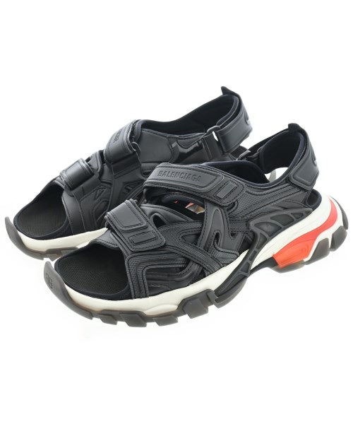 BALENCIAGA バレンシアガサンダル メンズ 27糎 黒【中古】【古着】