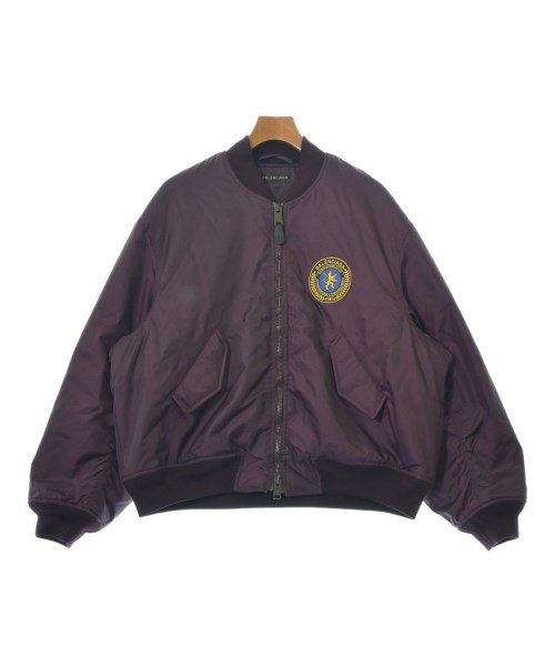 BALENCIAGA バレンシアガ ミリタリーブルゾン メンズ 40(S位) 紫 【中古】【古着】