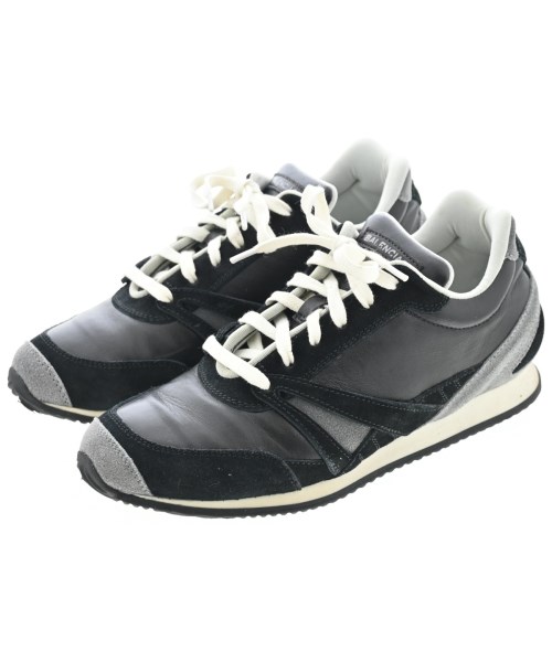 BALENCIAGA バレンシアガスニーカー レディース EU36(22.5糎位) 黒x薄墨色【中古】【古着】