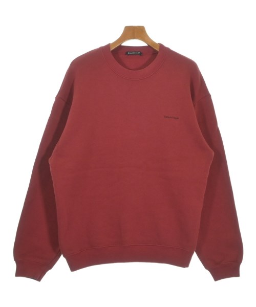 BALENCIAGA バレンシアガスウェット レディース M 赤【中古】【古着】｜RAGTAG（ブランド古着のラグタグ）