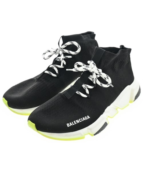 BALENCIAGA バレンシアガスニーカー メンズ 27糎 黒【中古】【古着】 靴-メンズ靴-スニーカー
