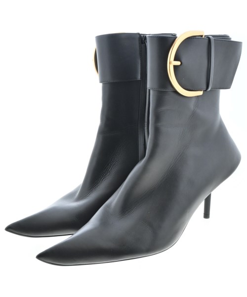 BALENCIAGA バレンシアガブーティ レディース EU37(23.5珊位) 黒【中古】【古着】