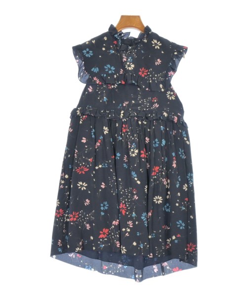 BALENCIAGA バレンシアガワンピース レディース 34(XXS位) 紺x赤x青(花柄)【中古】【古着】|RAGTAG(ブランド古着のラグタグ)