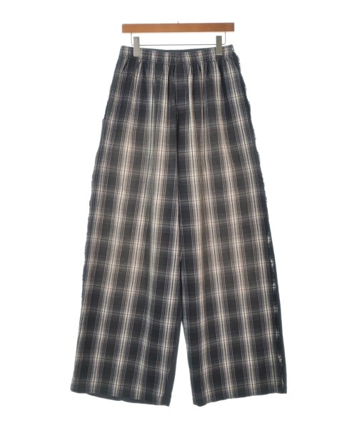 BALENCIAGA バレンシアガ パンツ（その他） メンズ S グレーx黒x白系(チェック) 【中古】【古着】