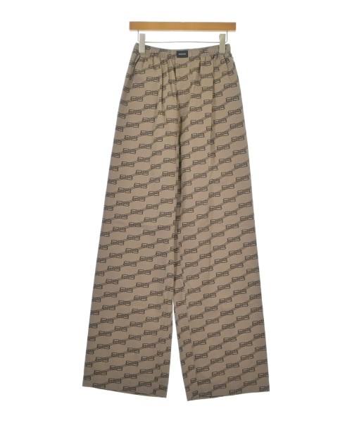 BALENCIAGA バレンシアガパンツ（余分の物） レディース 44(L位) 茶(総柄)【中古】【古着】