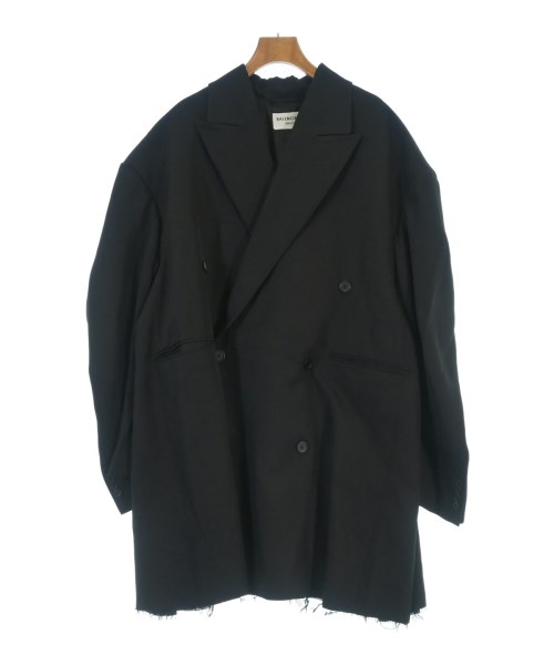 BALENCIAGA バレンシアガコート（余分の物） レディース L 黒【中古】【古着】