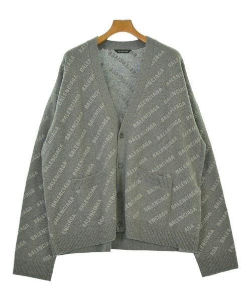 BALENCIAGA バレンシアガカーディガン メンズ 3(L位) 薄墨色(総柄)【中古】【古着】