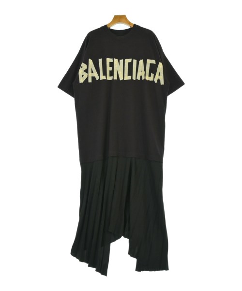 BALENCIAGA バレンシアガワンピース レディース 38(S位) 紫x黒【中古】【古着】