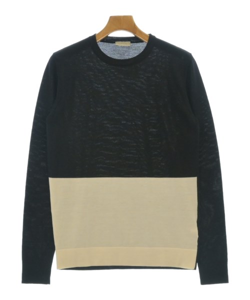 BALENCIAGA バレンシアガニット・セーター メンズ XS 黒x象牙色【中古】【古着】