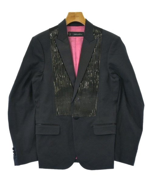 DSQUARED ディースクエアードジャケット メンズ 46(M位) 紺【中古】【古着】