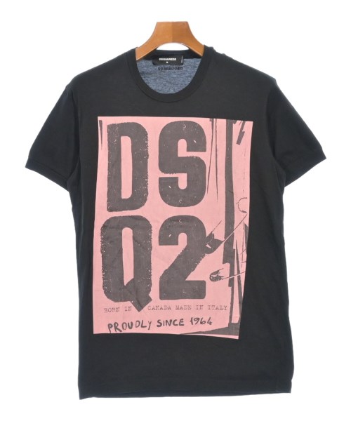 DSQUARED ディースクエアード Tシャツ・カットソー メンズ M 黒 【中古】【古着】