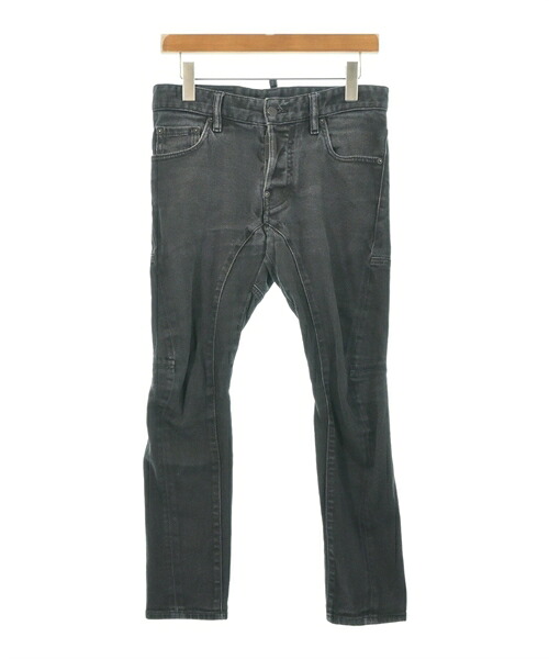DSQUARED ディースクエアード デニムパンツ メンズ 42(XS位) 黒系(デニム) 【中古】【古着】