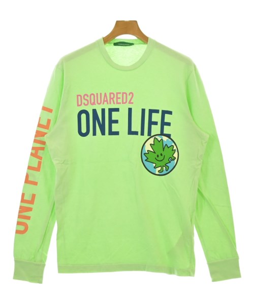 DSQUARED ディースクエアード Tシャツ・カットソー メンズ S 黄緑等 【中古】【古着】