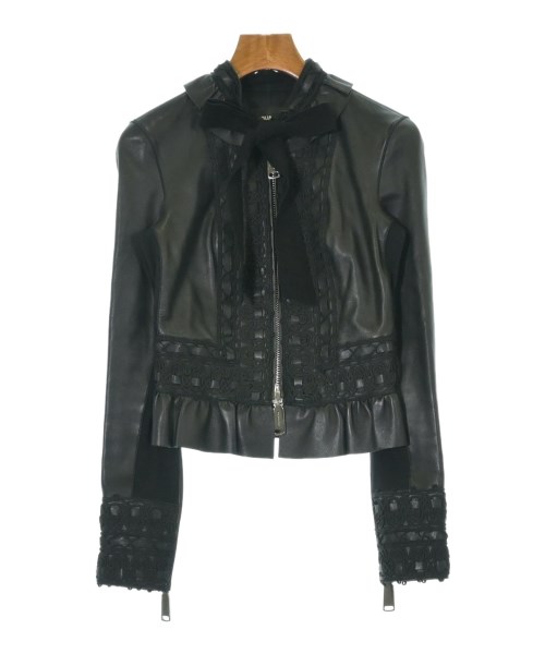 DSQUARED ディースクエアードライダース レディース 38(S位) 黒【中古】【古着】 コート・ジャケット-レディースファッション