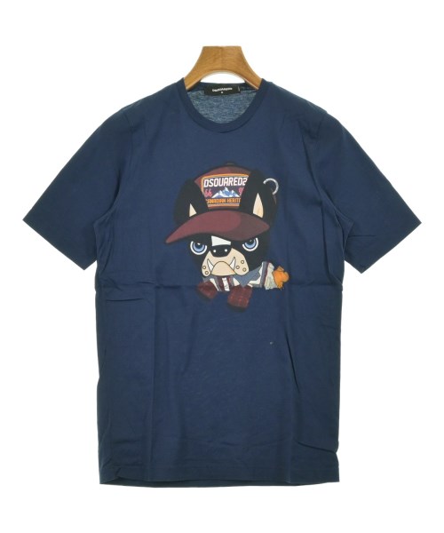 DSQUARED ディースクエアード Tシャツ・カットソー メンズ S 紺 【中古】【古着】