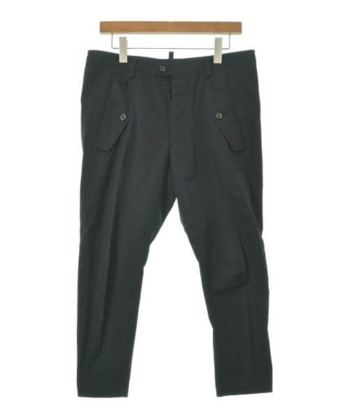 DSQUARED ディースクエアード スラックス メンズ 48(L位) 黒 【中古】【古着】