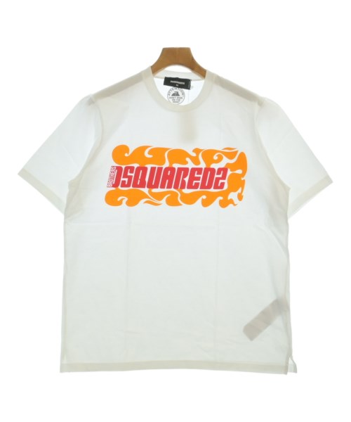 DSQUARED ディースクエアードTシャツ・カットソー メンズ XS 白【中古】【古着】