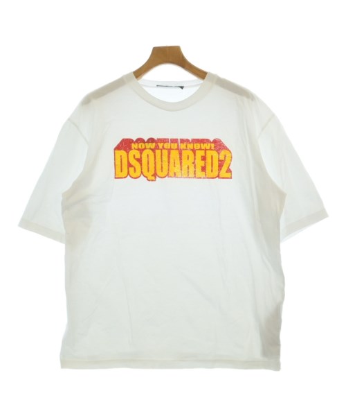 DSQUARED ディースクエアードTシャツ・カットソー メンズ M 白【中古】【古着】