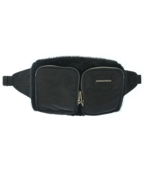 DSQUARED ディースクエアード ショルダーバッグ メンズ - 黒 【中古】【古着】