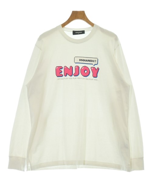 DSQUARED ディースクエアードプルオーバー・カットソー メンズ M 白【中古】【古着】